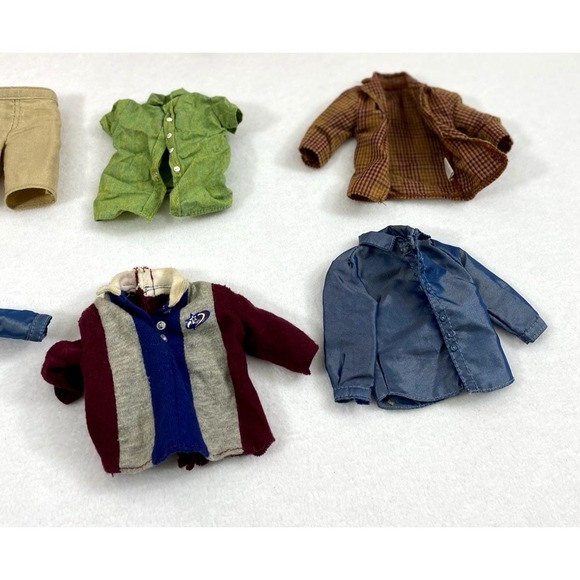 Vintage 1968 Ken Dolls Lot Of 7 One No Head Two Rooted Hair Ken Clothes Toy Gift - Picture 7 of 16